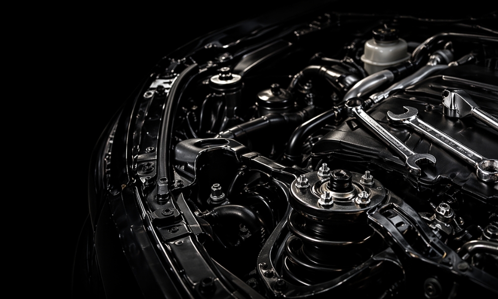 General car repair in shop