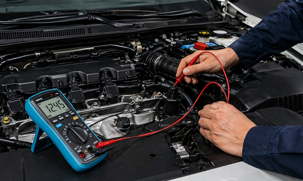 Automotive diagnostics and electrical service